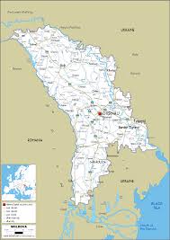 Moldova, country lying in the northeastern corner of the balkan region of europe. Moldova Map Road Worldometer