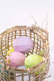 Paper easter eggs printable large. How To Make A Paper Egg Very Easy With Free Template Papershape