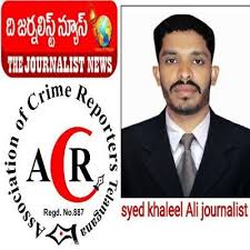 Syed Khaleel ali Journalist (@SyedKhaleelali7)