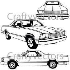 chevrolet el camino 1978 etsy in 2021 chevrolet el camino el camino cool car drawings