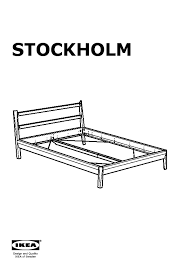 Prodotti 135724 prodotti per struttura letto matrimoniale ikea. Stockholm Struttura Letto Marrone Lonset Ikeapedia
