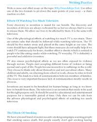 9th Grade Cause And Effect Essay Prompts Essay Writing Skills English Letter Writing Writing Therapy