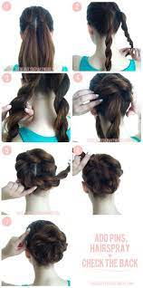 Braided Bun Hair Styles Long Hair Styles Hair Dos