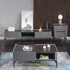 Table de coin pour salon moderne. Combinaison De Meuble Tv En Ardoise Moderne Pour Salon Nouveau Modele Italien Table De The Meuble Tv Salon Coin Lateral Buy Moderne Ardoise Table A The Meuble Tv Combinaison Italien Contracte Salon Cote L Arche The Table Meuble Tv