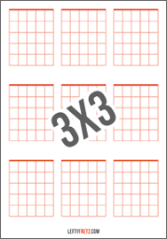 Blank Guitar Chord Charts Download Print