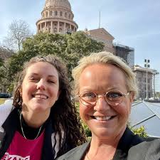 Our President and CEO, Laura Terrill, alongside our Volunteers and  Community Advocacy Manager, Kate Sanchez, spent the day at the Capitol  attending the opening of the legislative session. Planned Parenthood South  Texas