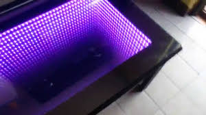 The power and controller will be located above the microwave and i am using a 5v 8a. Infinity Mirror Table Youtube