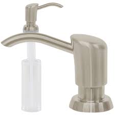 Bennington Kitchen Sink Liquid Soap Dispenser Lotion Pump Curved Nozzle Stainless Steel Finish Kitchen Soap Dispenser Soap Dispenser Ceramic Soap Dispenser