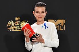 The double duty has left the stranger things actor feeling empowered. Millie Bobby Brown Made A Political Statement At The Mtv Movie Tv Awards Vanity Fair