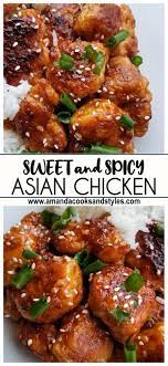 Sweet And Spicy Crispy Asian Chicken Recipe In 2021 Spicy Asian Chicken Asian Chicken Sweet And Spicy Chicken