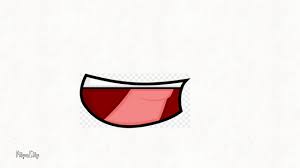 This clipart image is transparent backgroud and png format. Bfdi Mouth Youtube