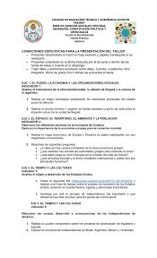 Realizar una lectura completa del escrito. Colegio De Educacion Tecnica Y Academica Celestin Freinet Geografia Constitucion Politica Y