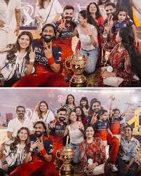 InPics | Family members of RCB players join in the celebrations as the franchise secured their second consecutive IPL win