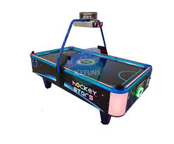 Galaxyairhockey Star Hockey Sport Arcade Games With Newly Designed Pcb To Improve Game Play Ticket Out Options C Arcade Games Air Hockey Arcade Game Machines