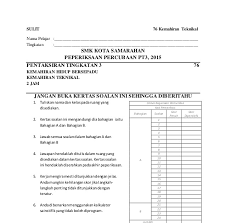 Perkongsian ilmu bahasa melayu upsr, pt3, spm, dan stpm. Contoh Soalan Ramalan Pt3 Bahasa Melayu I Soalan