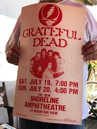 This was supposed to be the first show ever at Shoreline Amphitheater but  never happened. Jerry Garcia fell into a diabetic coma about 9 days before  the two shows. Jerry Garcia and
