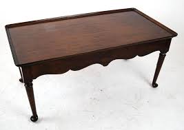 Available in coffee, end table, and dining table heights. Sold Price Queen Anne Style Mahogany Coffee Table June 6 0119 10 00 Am Edt