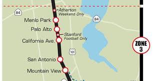 Caltrain Zone Map System Map Map Best Carry On Bag