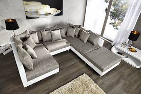 Grosses Design Sofa Loft Xxl Weiss Grau Progetti Progetti Da Provare