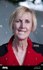 Lin Anderson, the Tartan Noir crime novelist, at the Edinburgh  International Book Festival 2015. Edinburgh, Scotland. 20th August 2015  Stock Photo