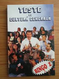 Test de cultura generala testul de cultura generala contine intrebari din istorie geografie literatura sau cinematografie prin care iti poti verifica bagajul de cunostinte acumulate. Dan Dumitrescu Bingo Z Teste De Cultura Generala CumpÄrÄ