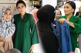 Rumah kebaya rumah adat betawi di anjungan dki jakarta tmii. Kain Cotton Baju Rumah Kebaya Bangsar Sejuk Senang Gosok Dhia Vivadea
