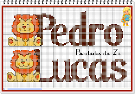 Gráficos românticos em ponto cruz. Pin Em Monogramas