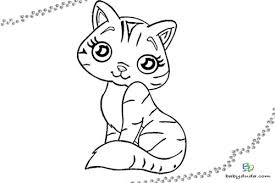 Ausmalbilder Katzen Katzchen Katzenvorlagen Babyduda Malbuch