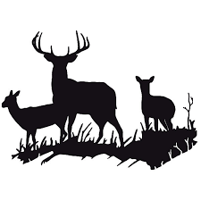 Free Free 108 Silhouette Deer Family Svg SVG PNG EPS DXF File