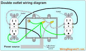 Our only 10 terminal switch, this marine grade rocker is a double pole double throw dpdt. Double Outlet Box Wiring Diagram In The Middle Of A Run In One Box Outlet Wiring Electrical Wiring Basic Electrical Wiring