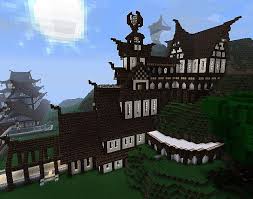 A french team of minecraft builders known as newheaven, . Ascended Temple Survival Adventure Build Update Skyrim Asian Build Minecraft Map