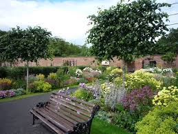 The Walled Garden Behind Bangor Castle Town Hall Co Down Northern Ireland Big Garden Courtyard Cafe Garden Wall