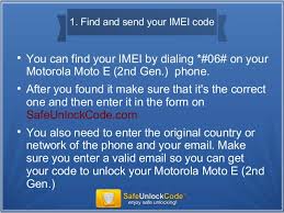 Save big + get 3 month. How To Unlock Motorola Moto E 2nd Gen By Code