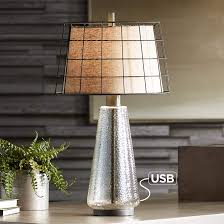 Our artisans then hand carve an original piece. Tristan Seeded Glass Table Lamp With Cage Double Shade 66d57 Lamps Plus