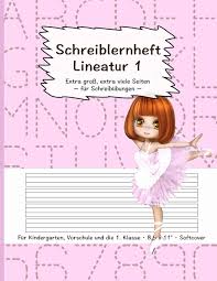 See preview lineatur font, write comments, or download lineatur font for free. Schreiblernheft Lineatur 1 Extra Grosses Format I 100 Seiten Blanko Lineatur 1 I Ubungsheft Fur Zuhause Kindergarten Vorschule 1 Klasse I Und Zur Einschulung German Edition Schreibubungshefte Sabsis 9781796567205 Amazon Com Books