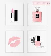 Schau dir angebote von printable bei ebay an. Chanel Lipstick Poster Printable Pink Lips Coco Chanel Perfume Printable Poster Lipstick Perfume Nail P Chanel Wall Art Pink Artwork Cosmetics Illustration