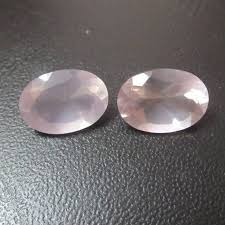 1 Pieces 10x14mm Rose Quartz Faceted Oval Gemstone Beautiful Etsy Rose Quartz Rose Quartz Gemstone Rose Quartz Ring