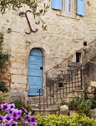 Brian Jannsen Fine Art America French Countryside Provence France Blue Door