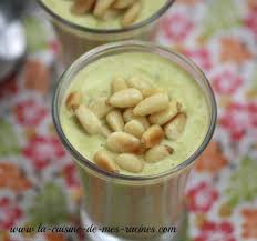 Mousse De Courgettes Au Pesto Verrines Salees La Cuisine De Mes Racines