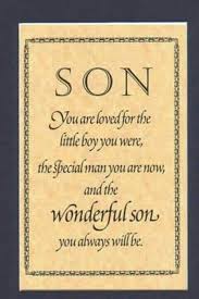 Birthday Greeting Card For My Son Bday Card To Adult Son My Son Quotes Son Quotes Birthday Wishes Quotes
