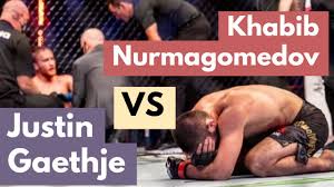Khabib Nurmagomedov Vs Justin Gaethje Full Fight Gracie Breakdown Youtube