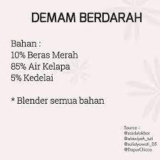 Obat Demam Berdarah Obat Alami Resep Sehat Diet Detoks