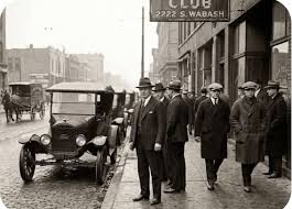 1921 - The Four Deuces, one of the most notorious speakeasies and criminal  hubs of the Prohibition era. The sign prominently features 2222 S. Wabash  Avenue. The venue derived its name ("Four