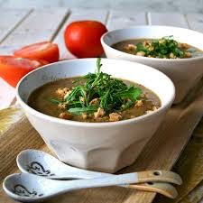 Mung bean soup is a filipino side dish that goes great with fried food. Mung Bean Bacon And Rocket Soup Adora S Box