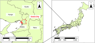 Map of osaka prefecture area hotels: Location Of Osaka City Osaka City Is The Center Of Osaka Prefecture Download Scientific Diagram