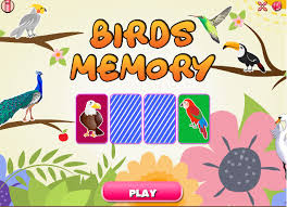 The purpose of this memory game is to memorize the locations of the cards in the game and to make pairs of cards by turning them over 2 by 2. Bird Matching Game Online Bird Memory Game For Kids