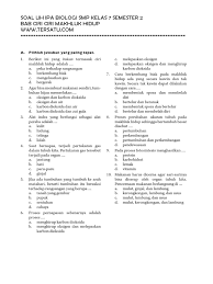 By ulia sarofah posted on march 18, 2021. Soal Uh Ipa Biologi Smp Kelas 7 Semester 2bab Ciri Ciri Makhluk Hidup Pdf Pdf