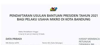 Bagi pelaku usaha yang belum mendaftar, untuk segara. Buka Link Https Siumkm Bandung Go Id Bpum2021 Daftar Bpum Tahap 3 Kota Bandung April 2021 Balikbatu Com
