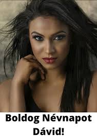 Dávid napra képeslap