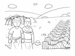 This free coloring page illustrates how the moses the people of israel crossed the red sea in the book of exodus. Joshua Coloring Pages Best Coloring Pages For Kids